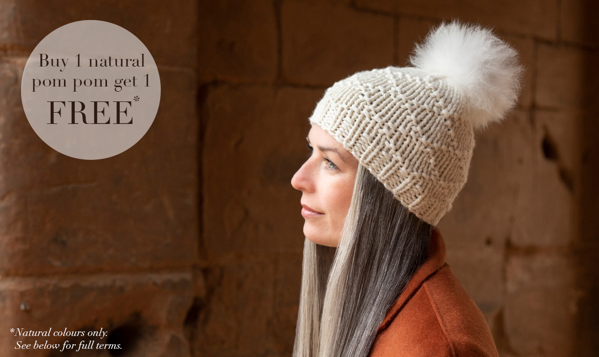 pom pom offer free toft alpaca hat knit crochet